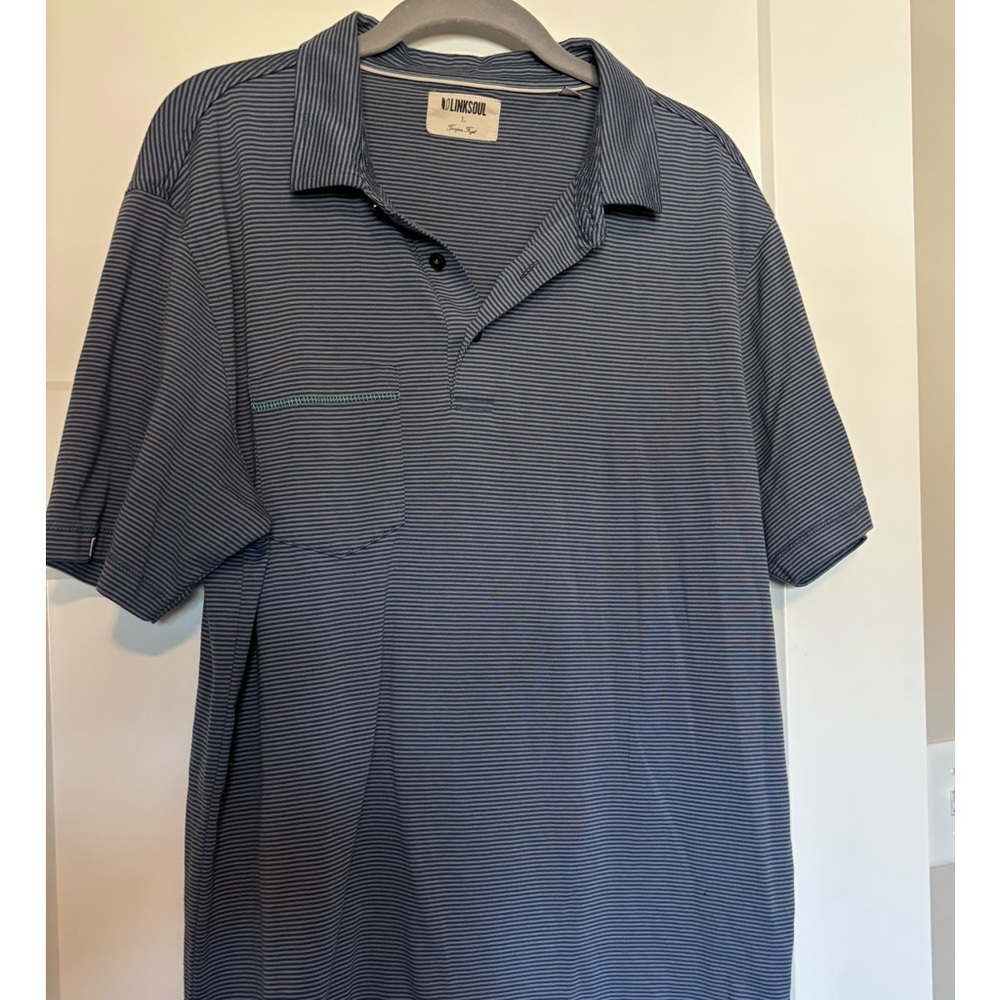 Linksoul Tempus Fugit Men's Golf Polo - Large